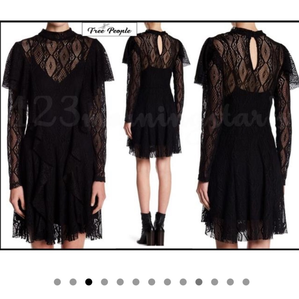 Black Lace Dress